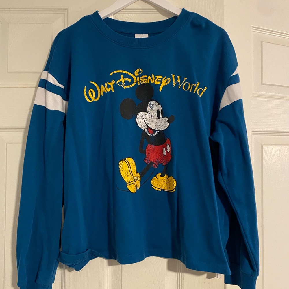WDW Mickey Mouse Lightweight Sweatshirt size 1X
